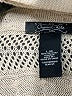 Crystal-Kobe 100% Cotton Tan Cardigan Size L - photo 7