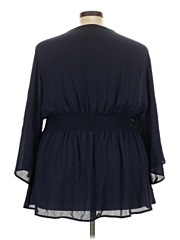 Torrid 3/4 Sleeve Blouse (view 2)