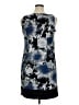 AB Studio Graphic Blue Cocktail Dress Size 16 - photo 2