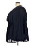 Torrid 100% Polyester Blue 3/4 Sleeve Blouse Size 5X Plus (5) - photo 5