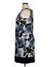 AB Studio Graphic Blue Cocktail Dress Size 16 - photo 5