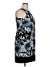 AB Studio Graphic Blue Cocktail Dress Size 16 - photo 4