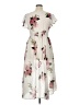 Live 4 Truth 100% Polyester Floral Ivory Short Sleeve Blouse Size XL - photo 2