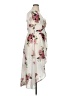 Live 4 Truth 100% Polyester Floral Ivory Short Sleeve Blouse Size XL - photo 4