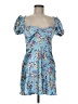 Zara 100% Polyester Blue Cocktail Dress Size M - photo 1
