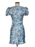 Zara 100% Polyester Blue Cocktail Dress Size M - photo 2