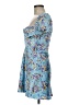 Zara 100% Polyester Blue Cocktail Dress Size M - photo 5