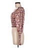 Mi ami Burgundy Long Sleeve Blouse Size M - photo 5