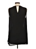 Pleione 100% Polyester Black Sleeveless Blouse Size L - photo 2
