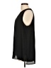 Pleione 100% Polyester Black Sleeveless Blouse Size L - photo 5