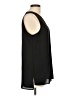 Pleione 100% Polyester Black Sleeveless Blouse Size L - photo 4
