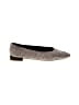 Saks Fifth Avenue Houndstooth Gray Flats Size 8 1/2 - photo 1