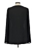 AB Studio 100% Polyester Black Long Sleeve Blouse Size L - photo 2