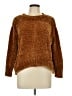 Max Studio 100% Polyester Tweed Brown Pullover Sweater Size L - photo 1