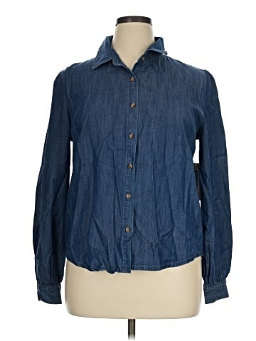 Just Fab Long Sleeve Blouse (view 1)