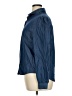 Just Fab Blue Long Sleeve Blouse Size XL - photo 5