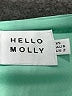 Hello Molly 100% Polyester Green Sleeveless Top Size 2 - photo 7