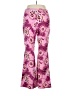 No Boundaries Floral Pink Active Pants Size 21 - photo 2