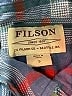 Filson Plaid Blue Long Sleeve Button-Down Shirt Size S - photo 7