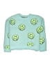 Justice Print Green Pullover Sweater Size 16 - 18 Plus - photo 1