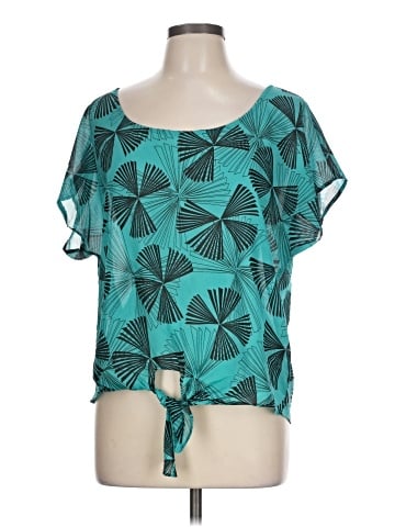 Love 21 Short Sleeve Blouse (view 1)