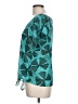 Love 21 Teal Short Sleeve Blouse Size L - photo 5