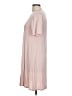 BCBGeneration Solid Pink Casual Dress Size L - photo 5