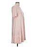 BCBGeneration Solid Pink Casual Dress Size L - photo 4