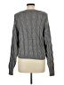 Pink Rose Gray Pullover Sweater Size L - photo 2
