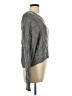 Pink Rose Gray Pullover Sweater Size L - photo 4