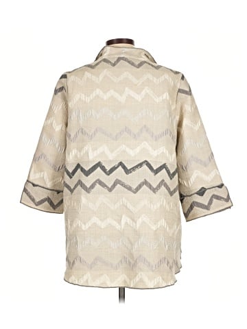 I.C. By Connie K 3/4 Sleeve Button-Down Shirt (view 2)