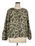 Ann Taylor LOFT 100% Polyester Green Long Sleeve Blouse Size XL - photo 1
