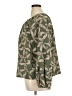 Ann Taylor LOFT 100% Polyester Green Long Sleeve Blouse Size XL - photo 5
