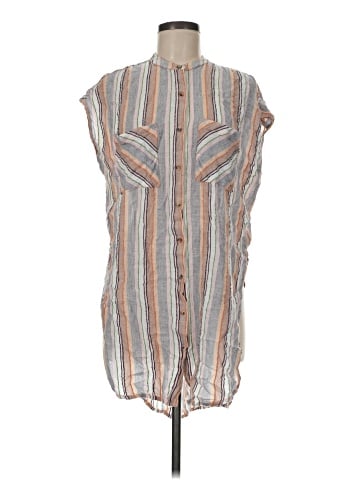 Holding Horses Sleeveless Button-Down Shirt (view 1)