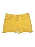 Universal Thread Yellow Denim Shorts Size 6 - photo 1