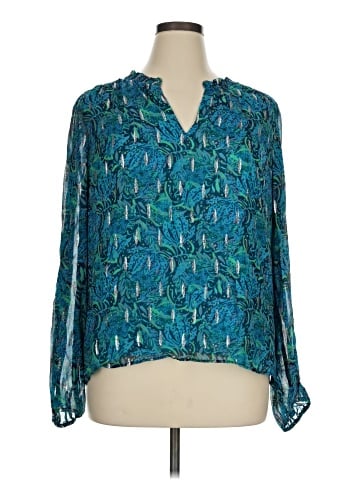 Lilly Pulitzer Long Sleeve Blouse (view 1)