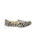 Not Rated Animal Print Ivory Flats Size 7 - photo 1
