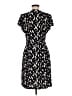 Nine West Print Black Casual Dress Size M - photo 2