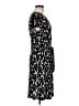 Nine West Print Black Casual Dress Size M - photo 4