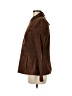 Jessica 100% Leather Brown Cardigan Size M - photo 5