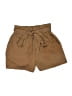 Dizzy Lizzy Solid Brown Khaki Shorts Size M - photo 1
