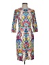 J. McLaughlin Paisley Blue Cocktail Dress Size S - photo 1