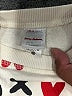 Hanna Andersson 100% Cotton Hearts Ivory Pullover Sweater Size 120 cm / US 6X - photo 3