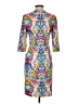 J. McLaughlin Paisley Blue Cocktail Dress Size S - photo 2