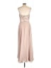 Dessy Collection 100% Polyester Tan Cocktail Dress Size 12 - photo 2