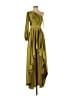 Mac Duggal 100% Polyester Green Cocktail Dress Size 0 - photo 1