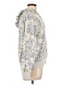 Old Navy Floral Silver Pullover Hoodie Size L - photo 4