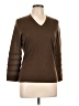 Marlowe Brown 3/4 Sleeve Top Size L - photo 1