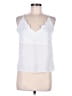 Topshop White Sleeveless Blouse Size 8 - photo 1