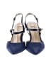 Naturalizer Blue Heels Size 9 - photo 2